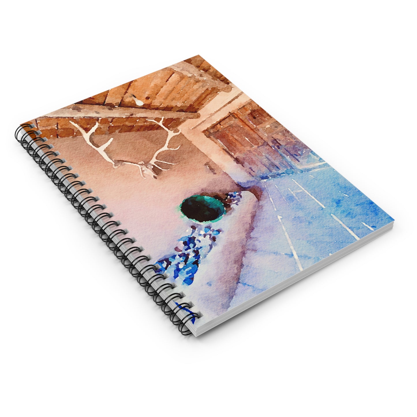 Antler Entrance Spiral Notebook