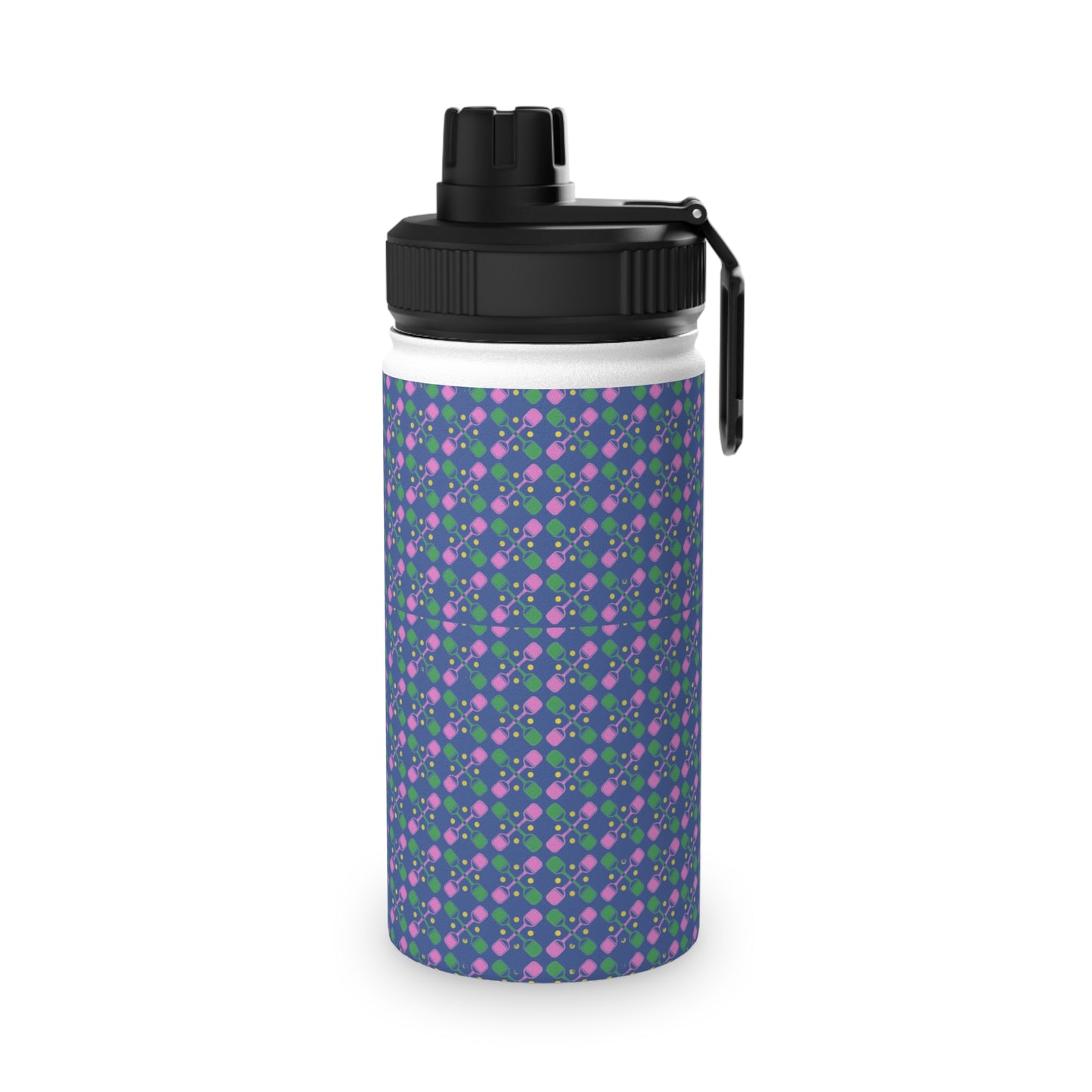 Pickle Ball Stainless Steel Water Bottle