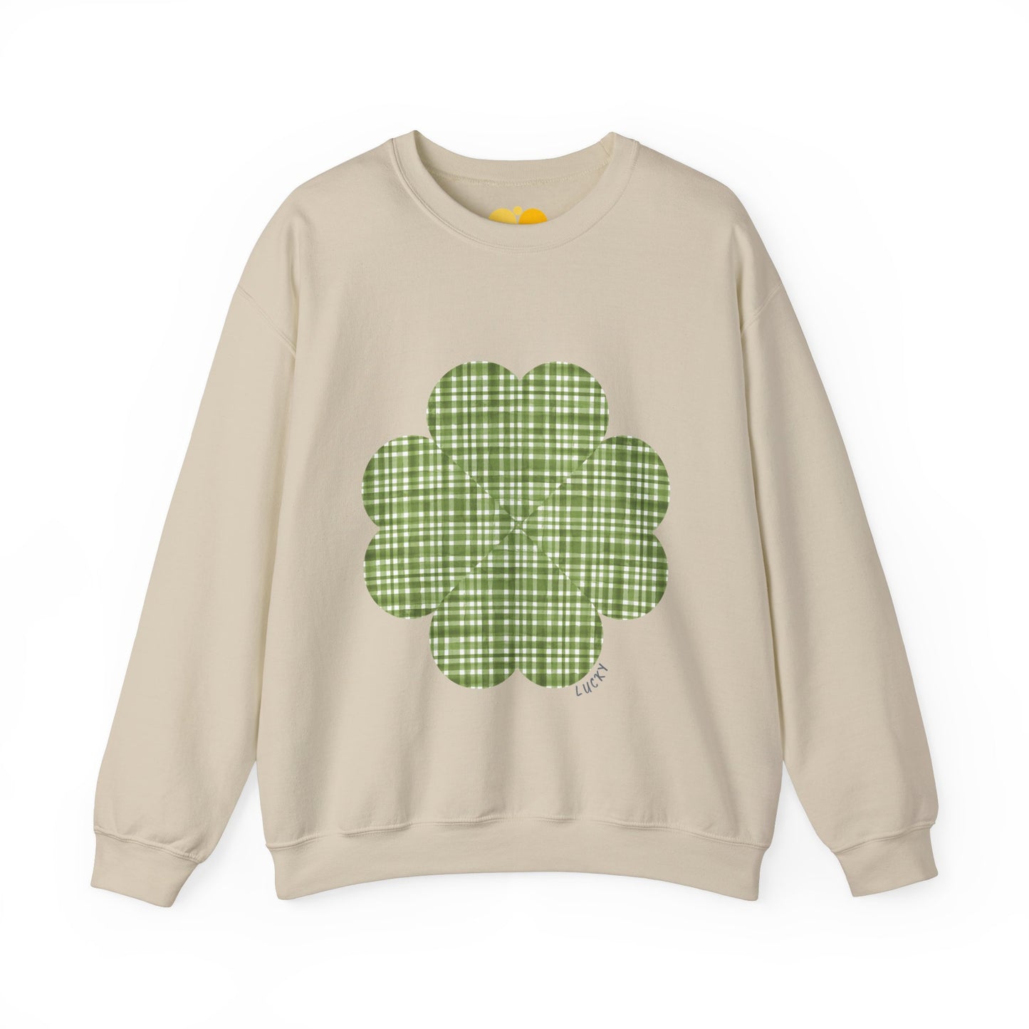 Plaid Clover Sweatshirt