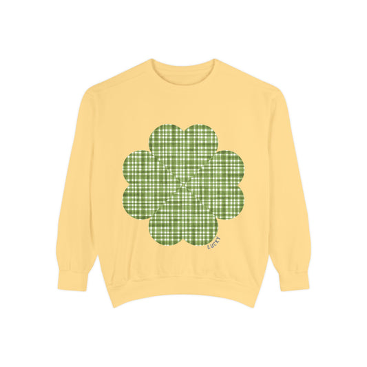 Plaid Clover Sweatshirt