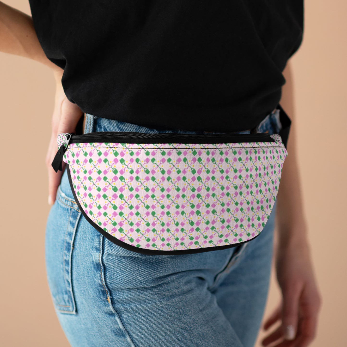 Pickle Ball in Pink  Crossbody