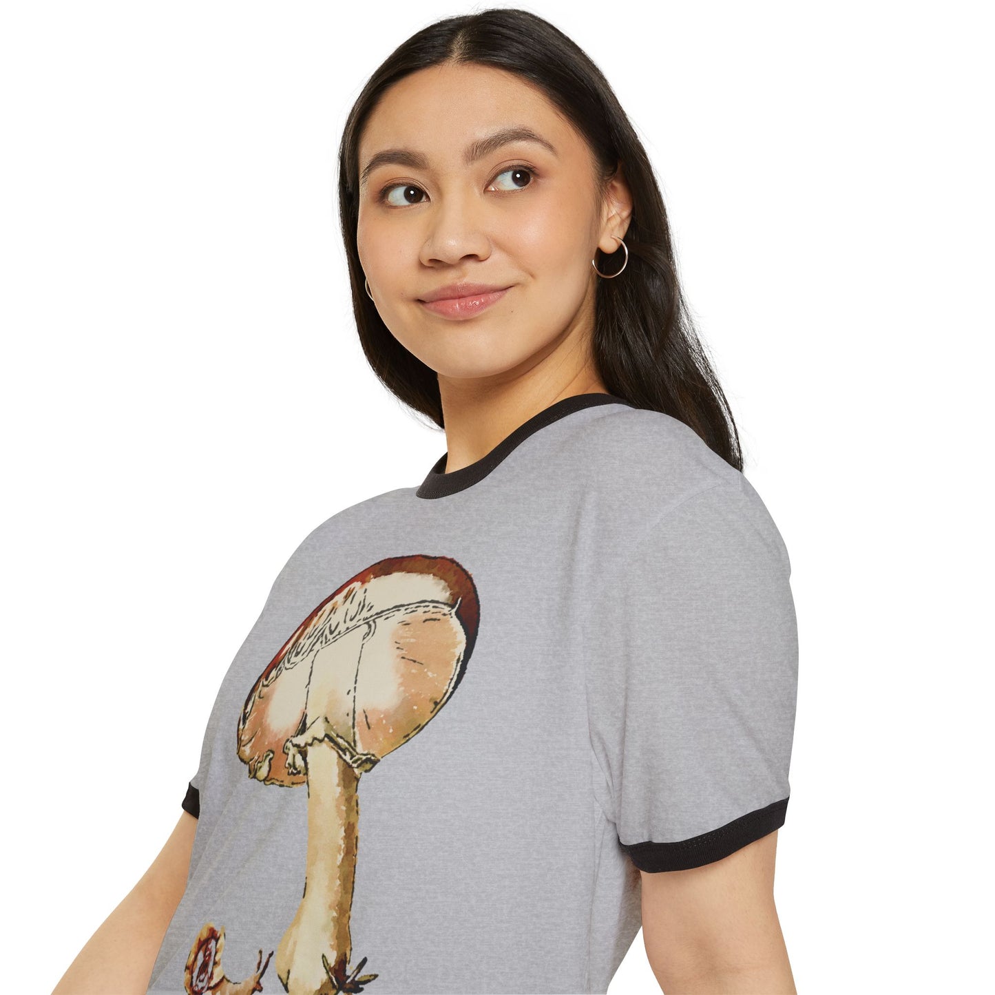 Magical Mushroom Ringer T-Shirt