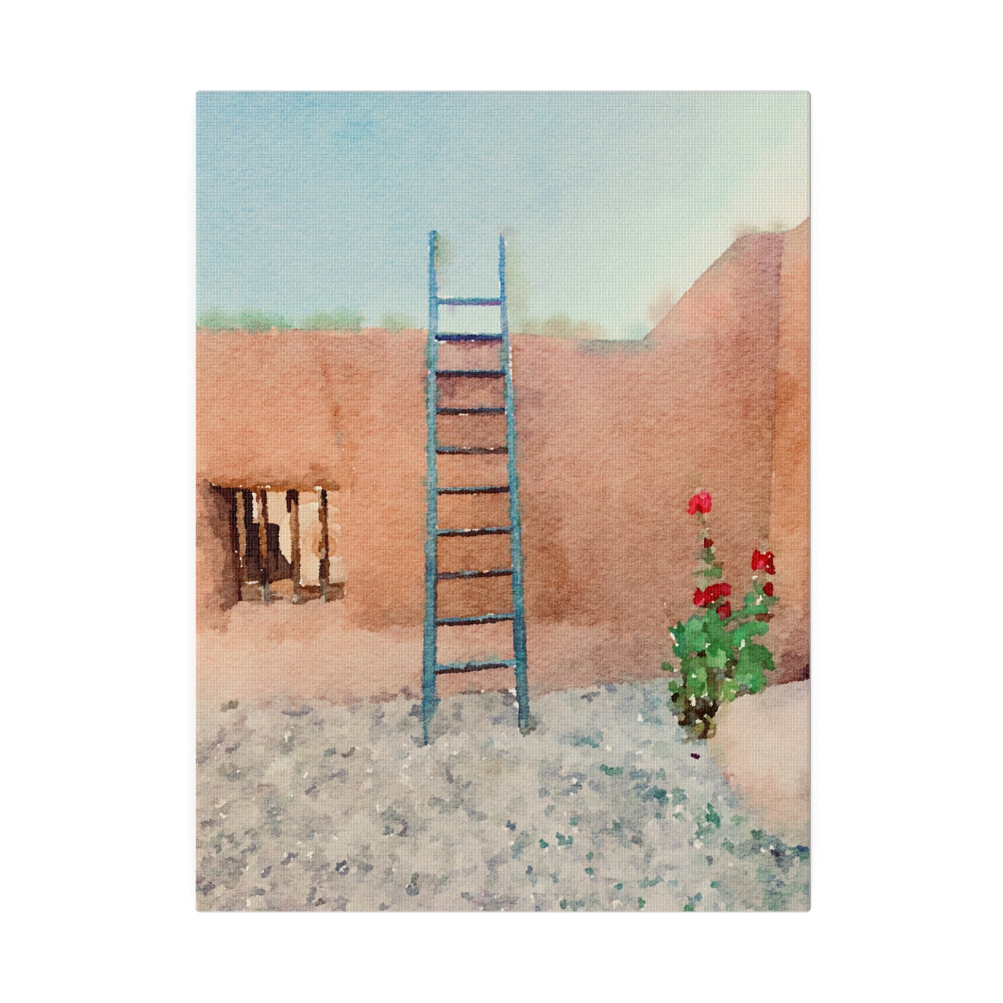 The Corporate Ladder Matte Canvas