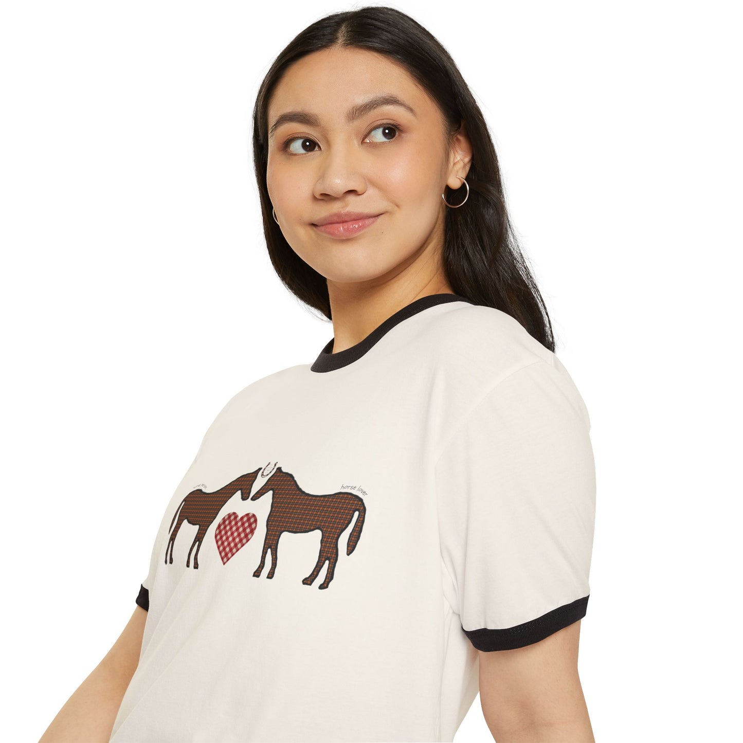 Horse Lover Ringer T-Shirt