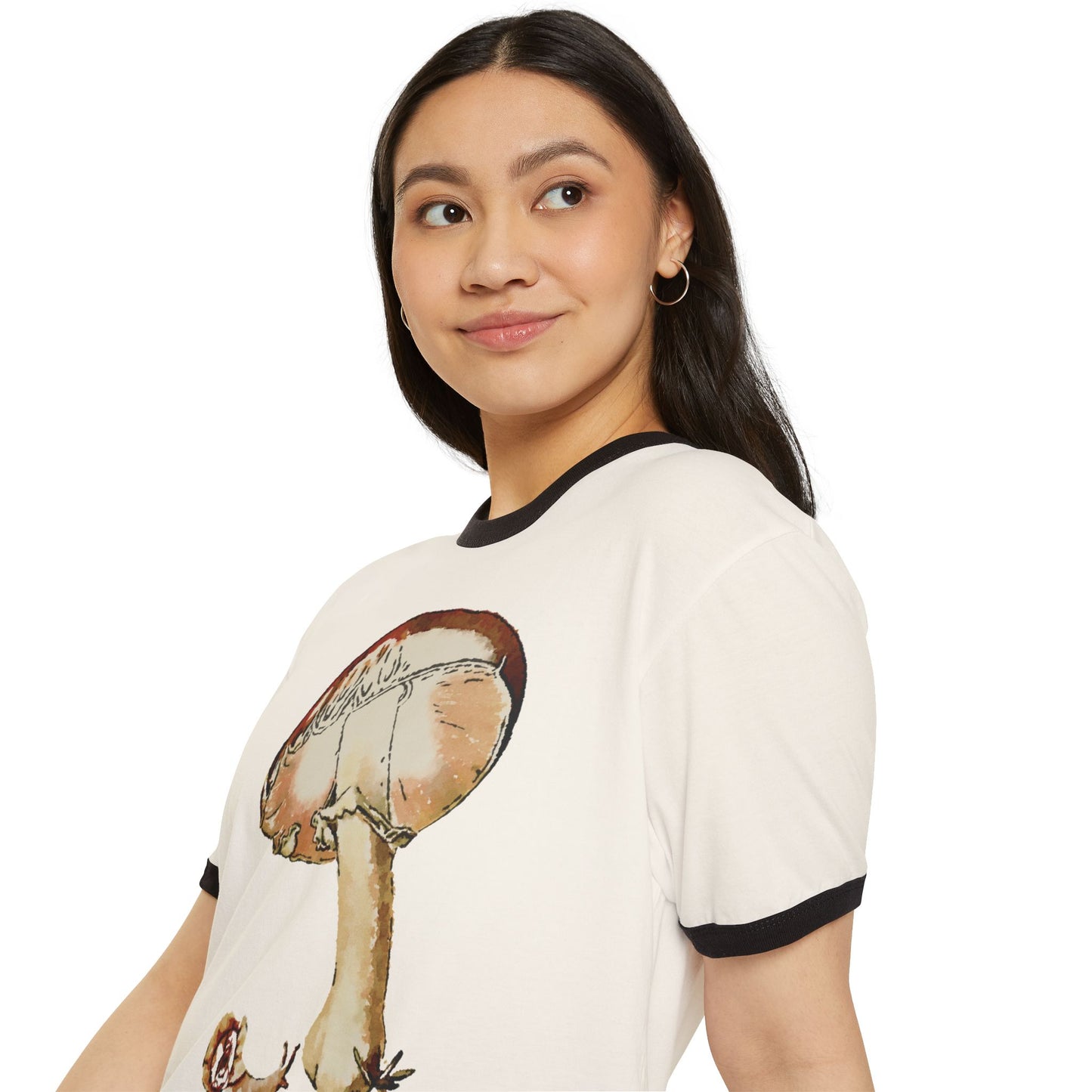 Magical Mushroom Ringer T-Shirt