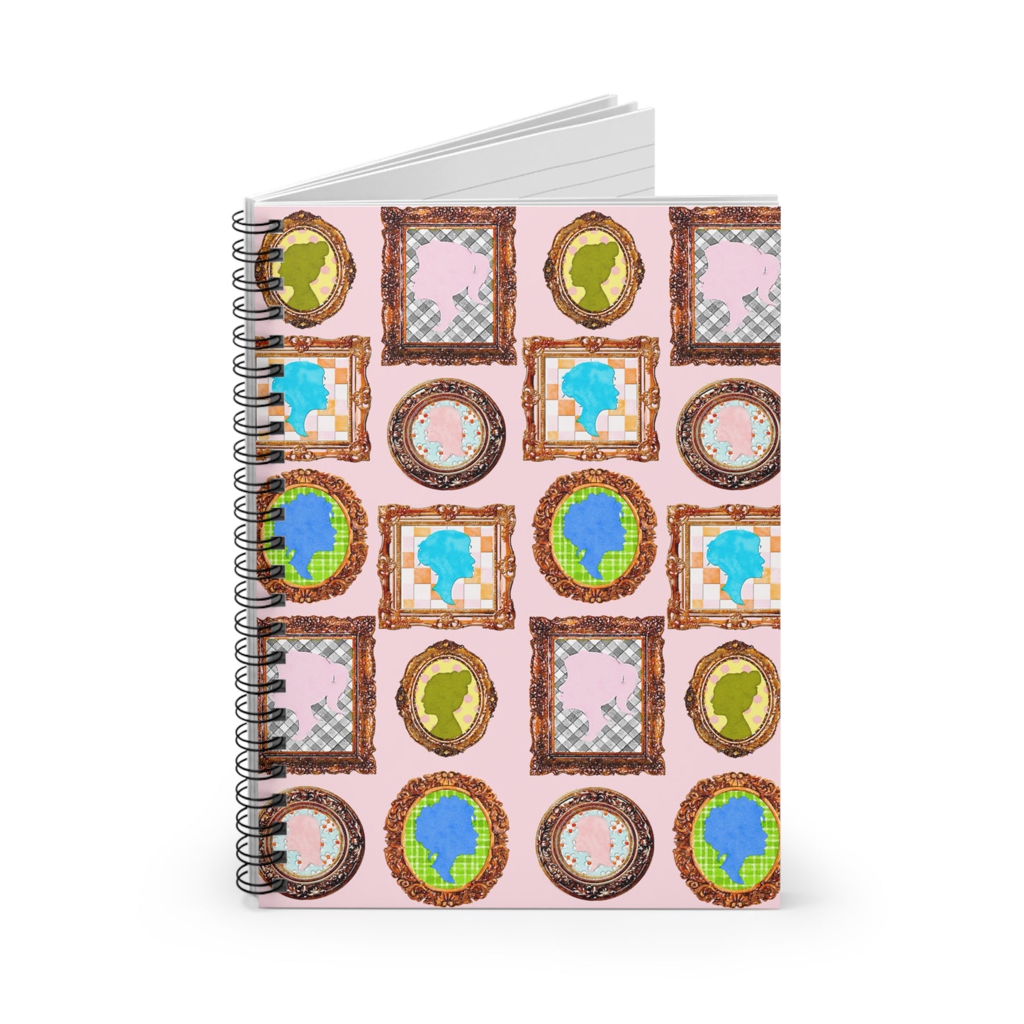 Spiral Notebook - Pink Cameo