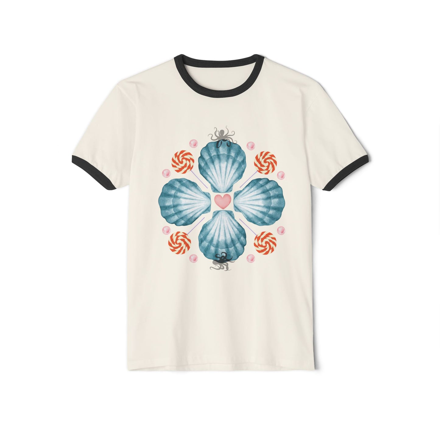 Shell Candy Ringer T-Shirt