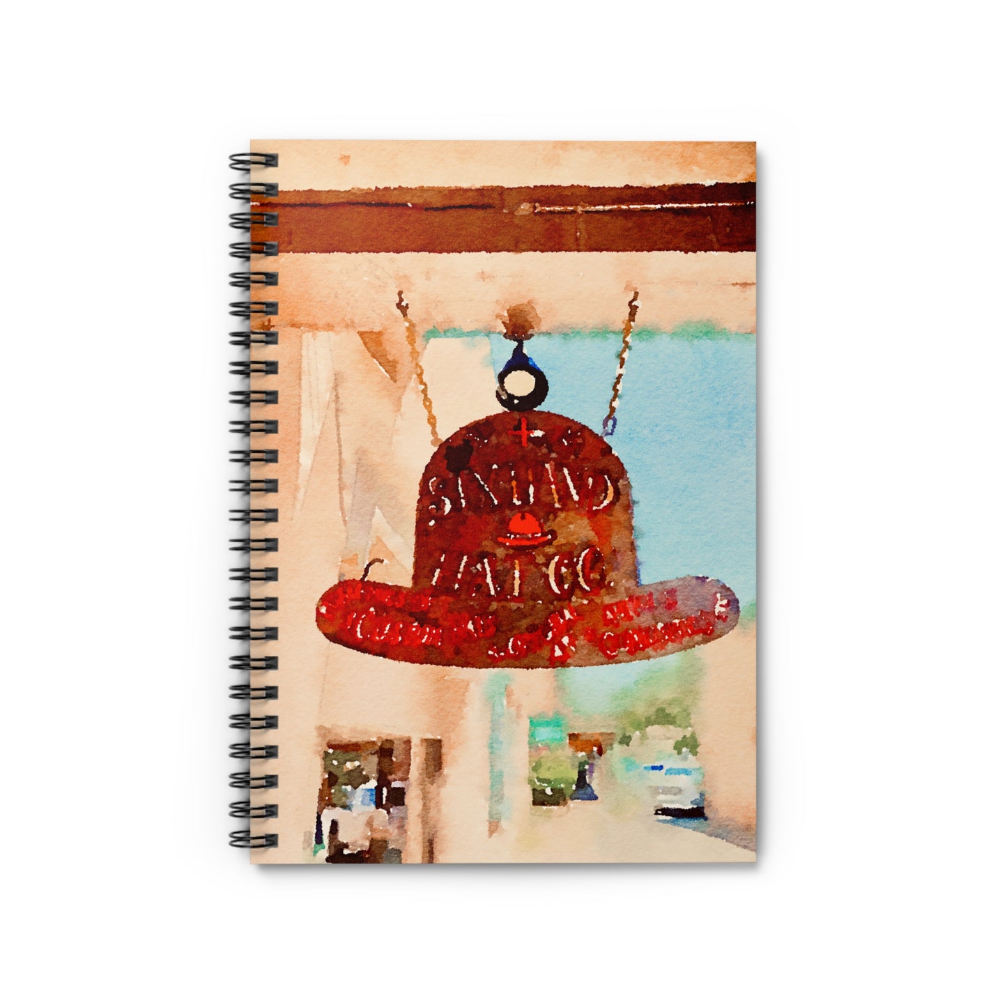 The Hat Maker Spiral Notebook