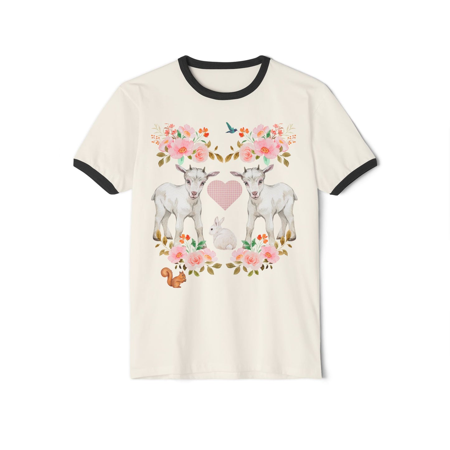 Sweet Baby Lamb Ringer Tee