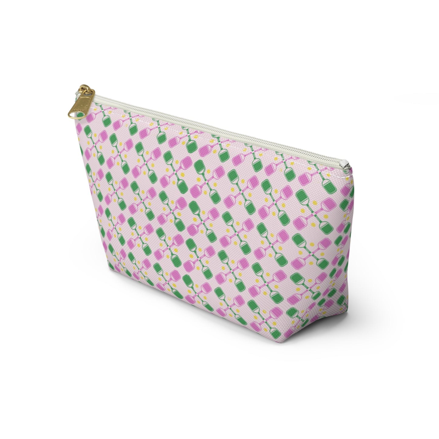 Pickle Ball in Pink Accessory Pouch