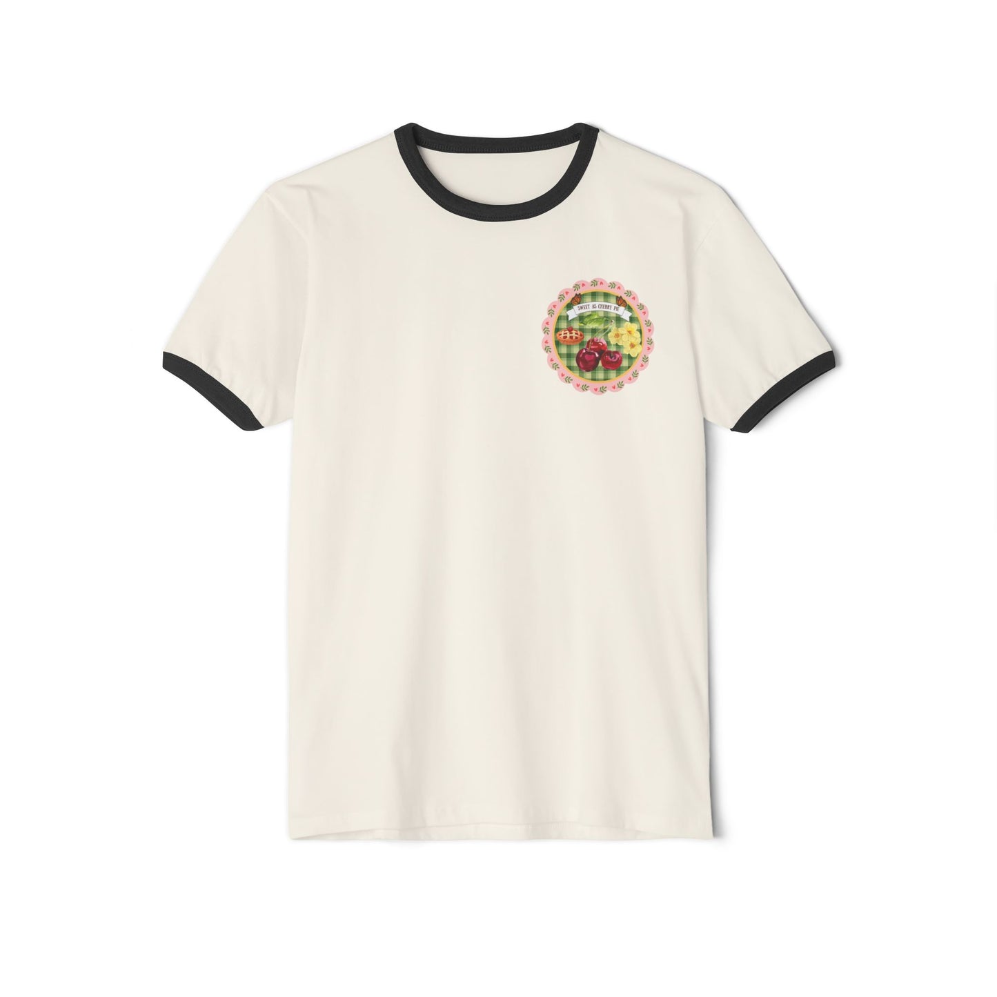 Sweet as Cherry Pie Ringer T-Shirt