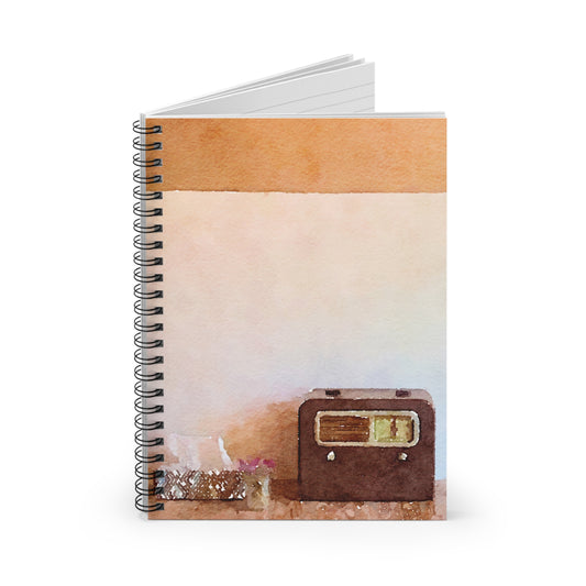 The Kitchen Radio Spiral Notebook