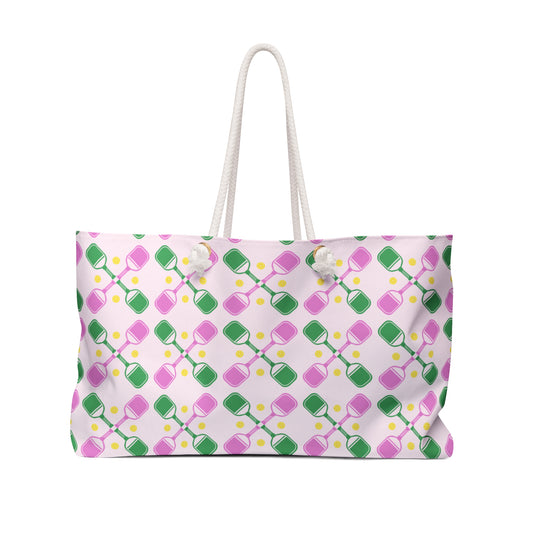 The Pickle Ball in Pink Tote Bag