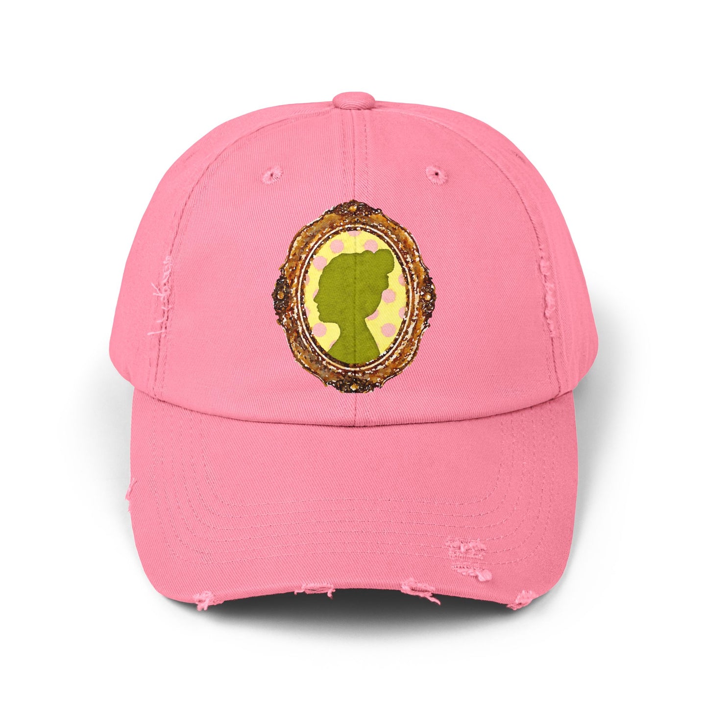 Distressed Cap - Classic Cameo Logo