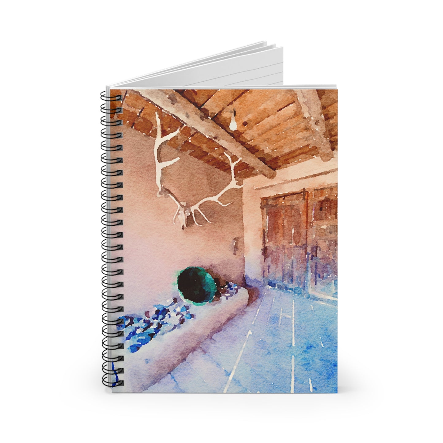 Antler Entrance Spiral Notebook