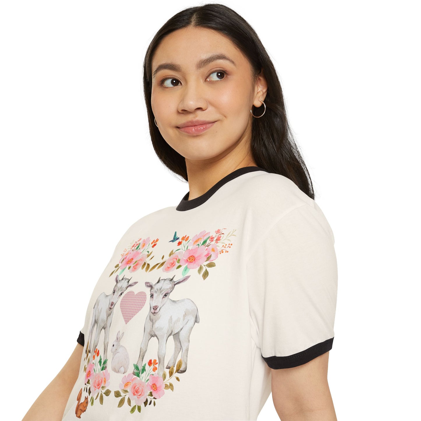 Sweet Baby Lamb Ringer Tee