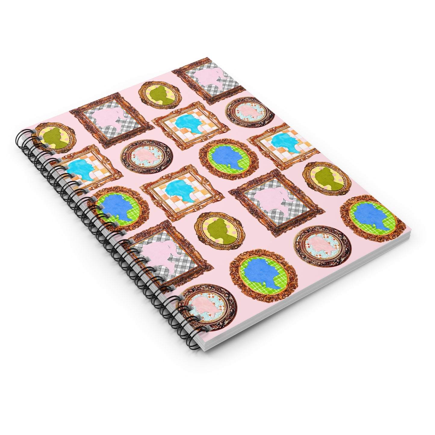 Spiral Notebook - Pink Cameo