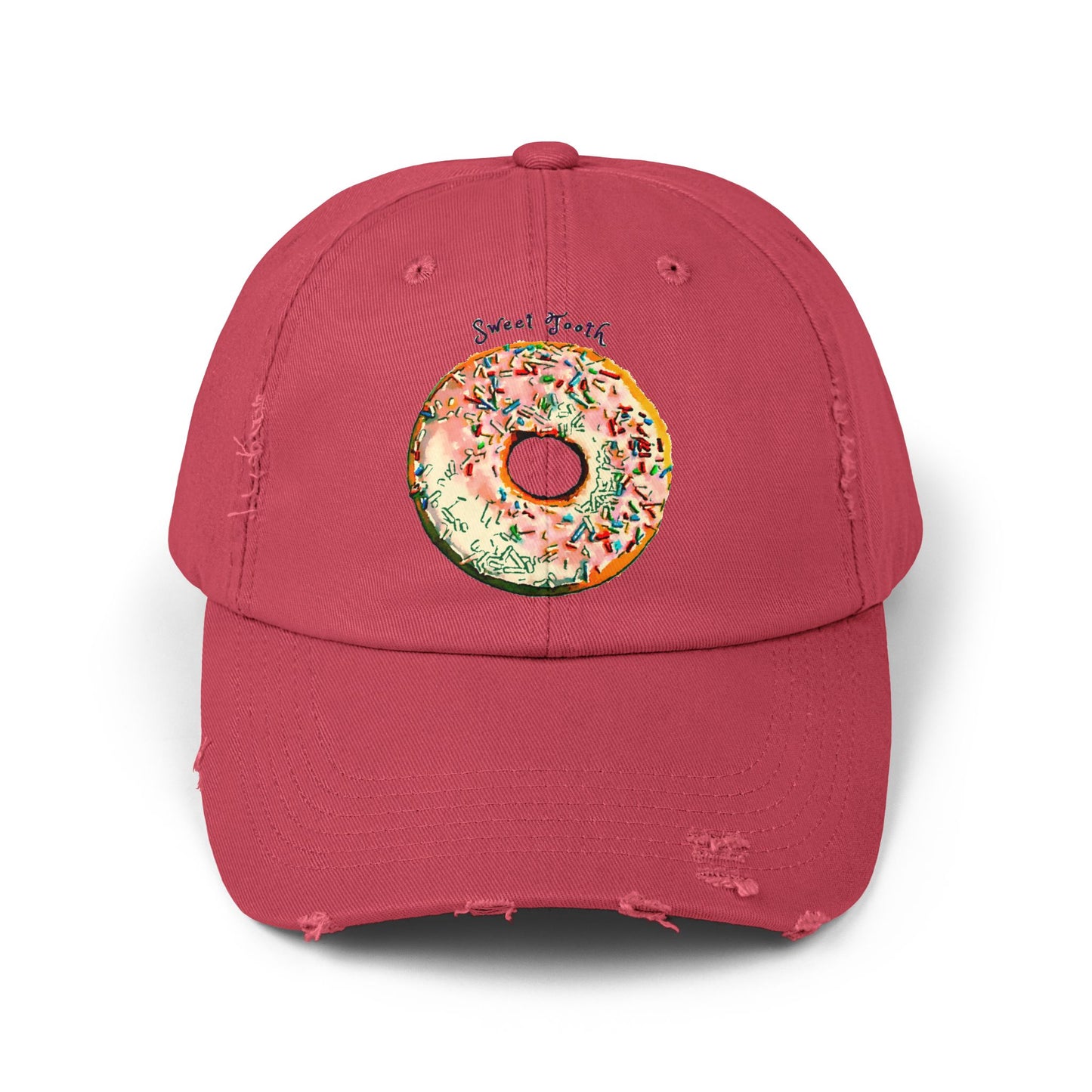 Sweet Tooth Distressed Baseball Hat