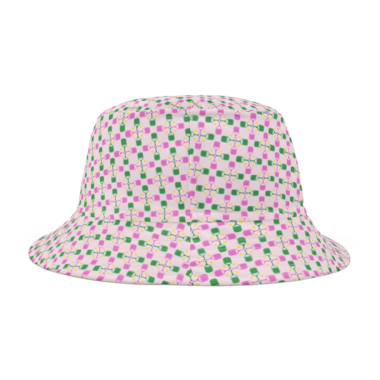 Pickle Ball in Pink Bucket Hat