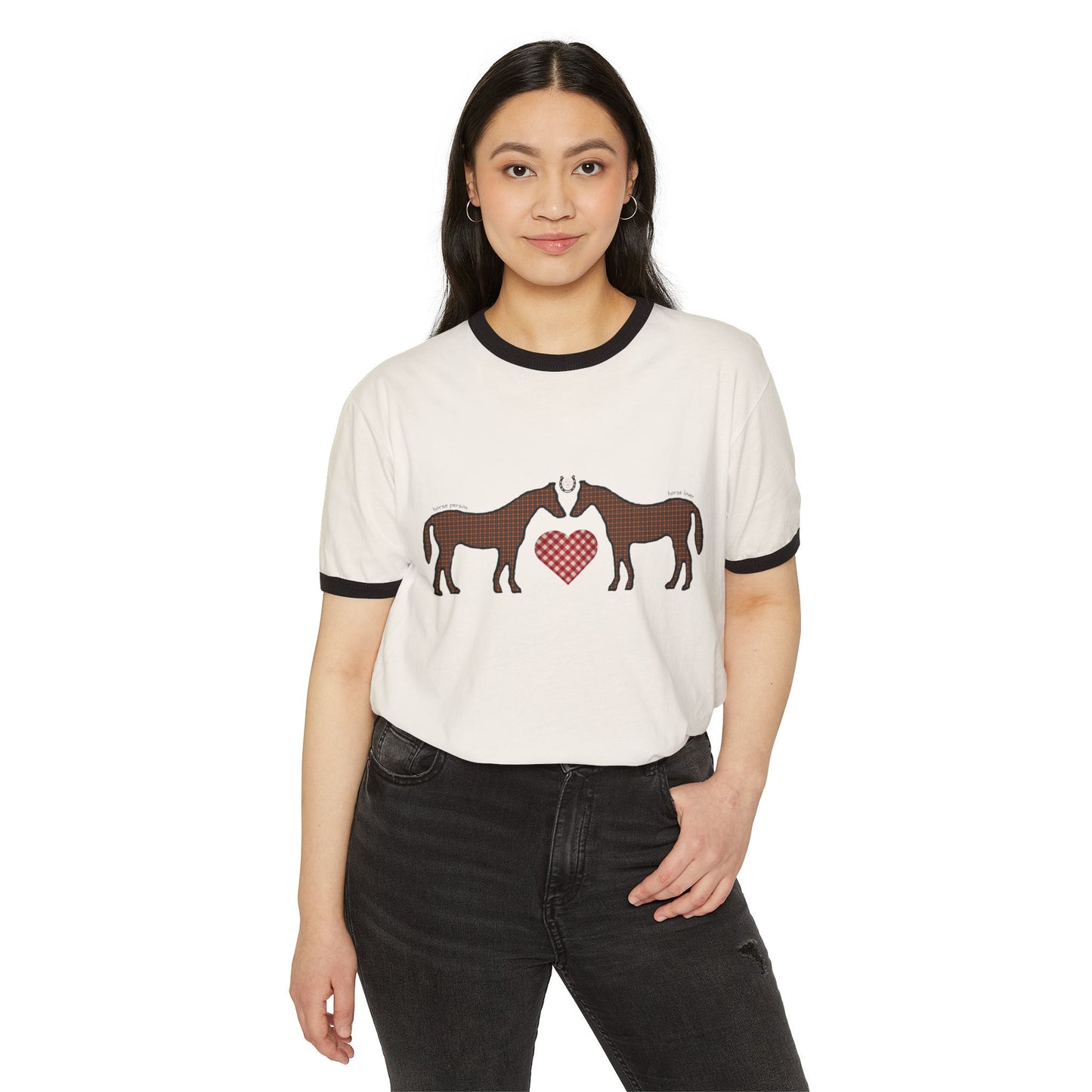 Horse Lover Ringer T-Shirt