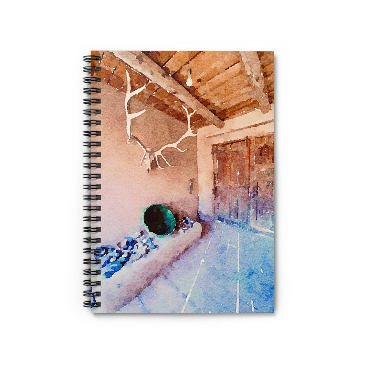 Antler Entrance Spiral Notebook