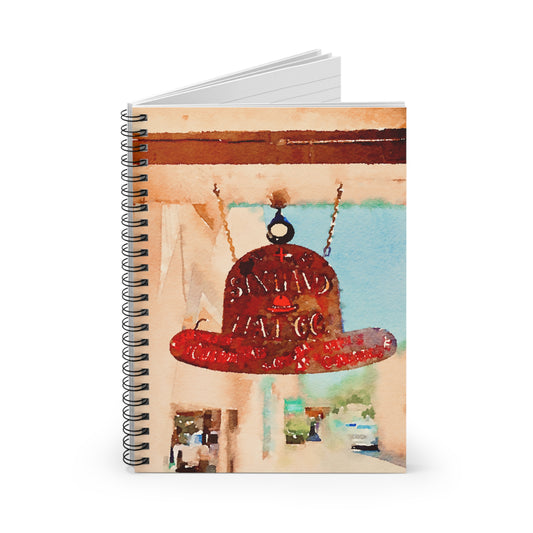 The Hat Maker Spiral Notebook