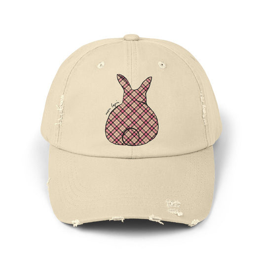 My Bunny Distressed Baseball Cap