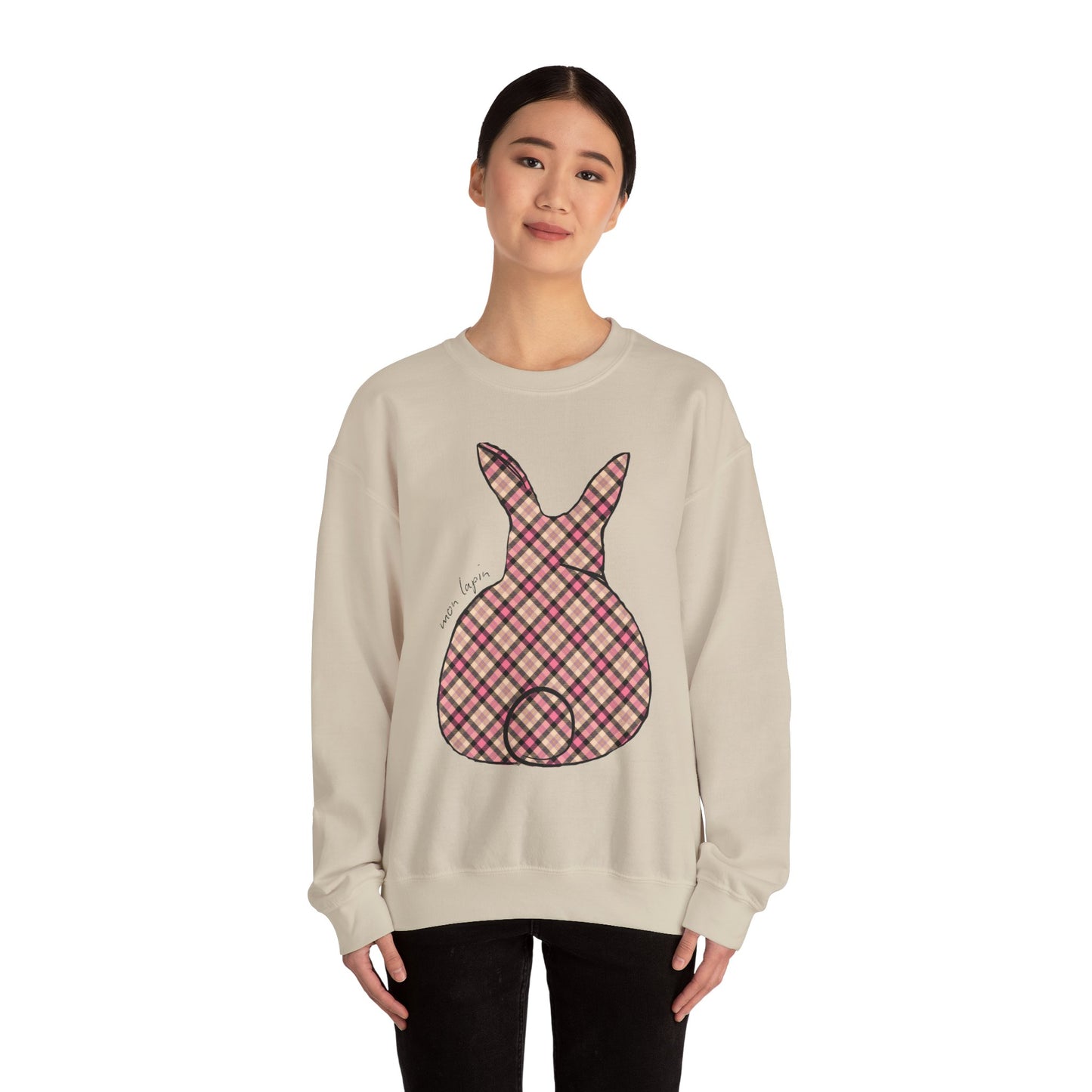 My Bunny Plaid Sweatshirt