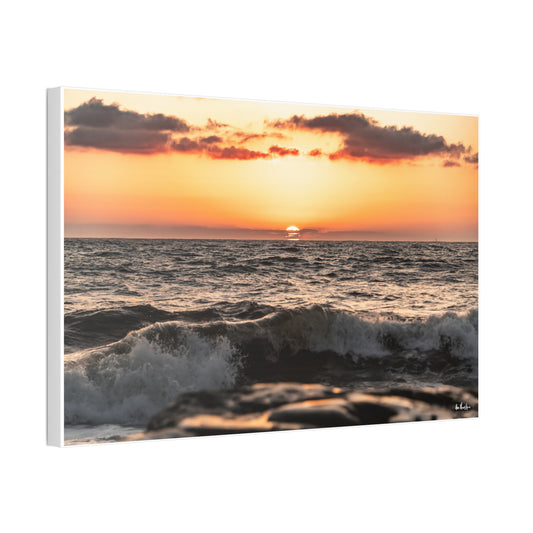 Canvas Print Sunset Ocean