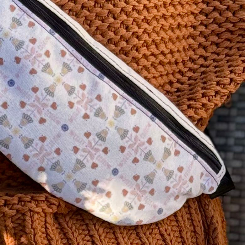 Folk Art Patterned Crossbody