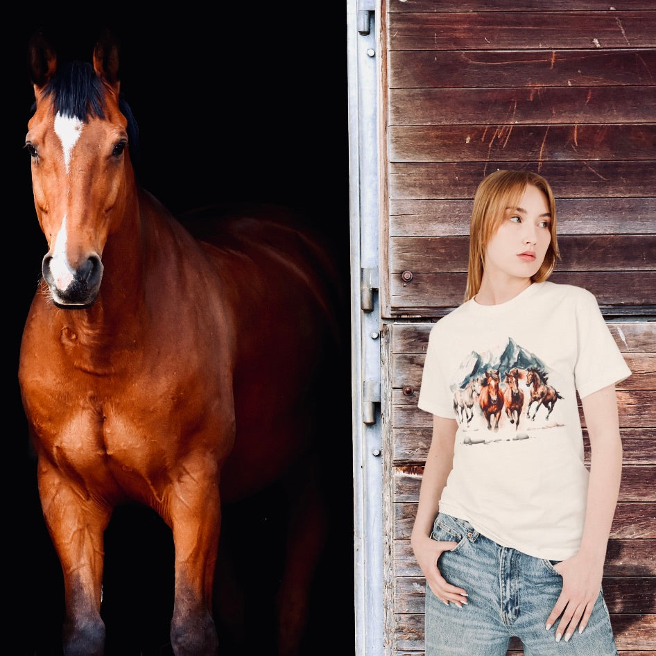 Horse Stampede Tee Shirt