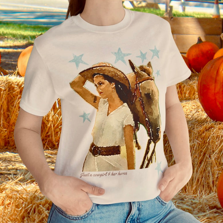 Just a Cowgirl Tee